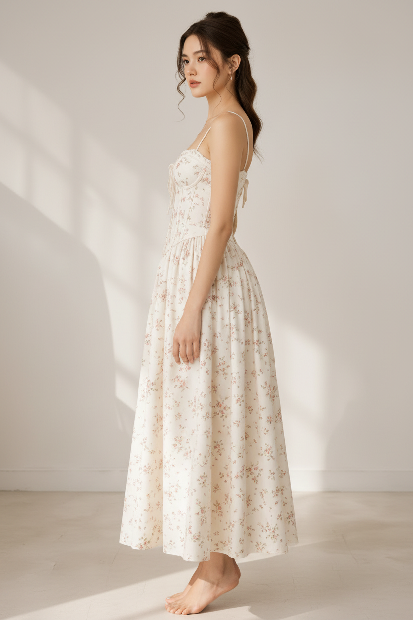 Lilian Dress - Side View